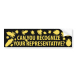 Politicians bumper stickers