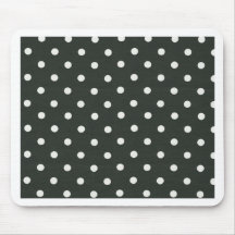 polka dot background mouse pads