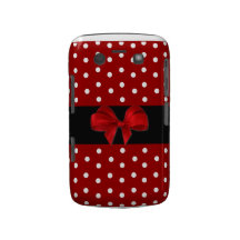 Polka Dot Blackberry Case