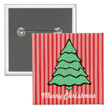 Polka Dot Christmas Tree V3 Pin