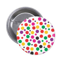 Polka Dot Dream Pinback Button