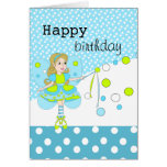 Polka Dot Fairy Card