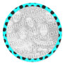 Polka Dot Frame Photo Sticker