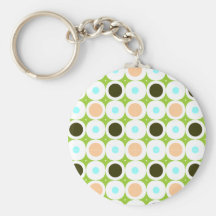 POLKA DOT KEY CHAINS