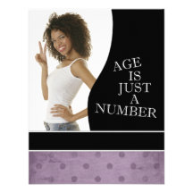 Polka Dot Milestone Birthday Party Invitations