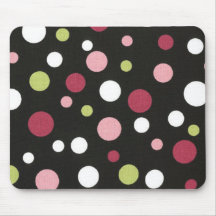 Polka-Dot Mouse pads