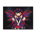 "Polka Dot Mushroom Fairy" Postcard