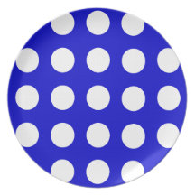Polka Dot Party Plate