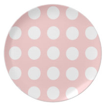 Polka Dot Party Plate