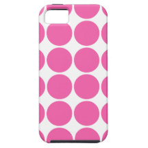 Polka Dot Pattern Print Design Hot Pink Polka Dots