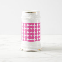 Polka Dot Pattern Print Design Hot Pink Polka Dots Mug