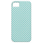 Polka dot pin dots girly chic blue pattern iPhone 5 cover