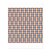 Polka Dot Stars Postcard