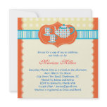 Polka Dot Tea Pot Bridal Shower Invitation