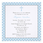 Polka Dots Baptism Invitations