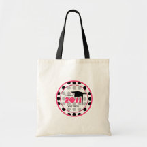 Polka Dotty Graduation Bag - Clas of 2011