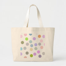Polka Dotty Jumbo Tote Bags
