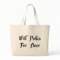 Polka For Beer Gift Canvas Bag
