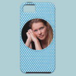 Polkadot Frame in blue casemate cases