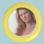 Polkadot Frame in yellow plates