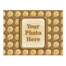 Polkadots - Chocolate Marshmallow Post Card