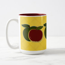 Polkadots n Apples Mug