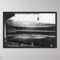 Polo Grounds Series Baseball 1913 Print