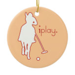 Polo Horse Christmas Tree Ornament