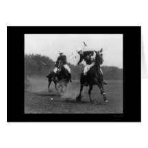 Polo Match Field Artillery 1926 Greeting Cards