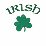 Polo Shirt-Irish Shamrock Embroidered