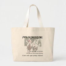 Polocrosse - Can we Go Play Now? Bags