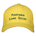 Polokwane Loves Soccer - South Africa Caps embroidered hats