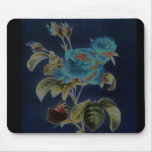 Polorized cabbage rose mousepads
