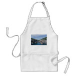 Polperro Harbour, Cornwall, England, U.K. aprons