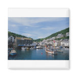 Polperro Harbour, Cornwall, England, U.K. magnets
