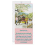 'Polperro Horse Bus' Large Bookmark / Rack Card