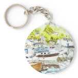 'Polperro Reflections' Keychain