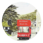 'Polperro Tram' Sticker