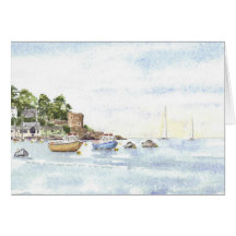 'Polruan Castle' Card