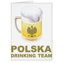Polska derinking Team Cards