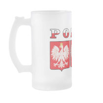 Polska Eagle Shields Coffee Mugs