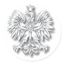 POLSKA-Orzel Round Stickers