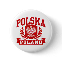 Polska Poland Button