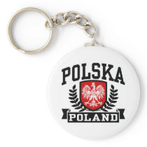 Polska Poland Keychain