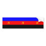 Polyamory, Panama flag Bumper Sticker