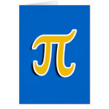POLYAMORY PI SYMBOL 3D CARD