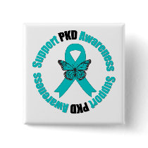 Polycystic Kidney Disease Awareness Butterfly Pins