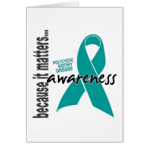 Polycystic Kidney Disease PKD Awareness Card