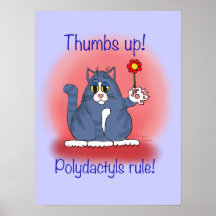 Polydactyls Rule! Poster