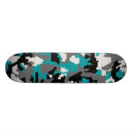 Polygoncamo1 Skate Deck
